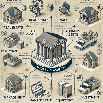 Основные виды операций банка с имуществом